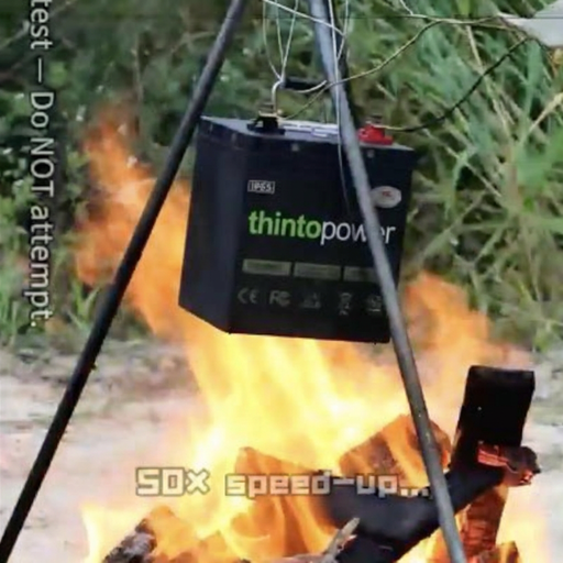 real-fire burn test